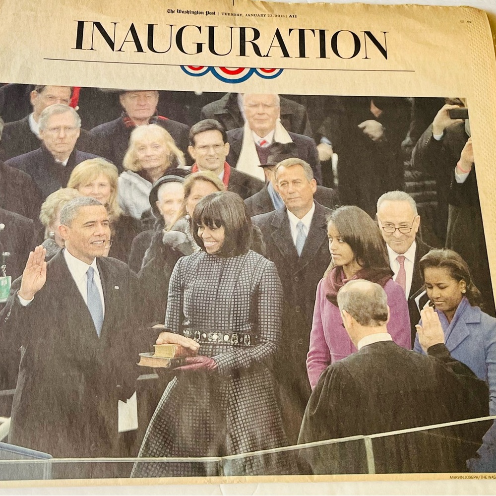 OBAMA INAUGURATION SPECIAL EDITION - JANUARY 22, 2013 (THE WASHINGTON POST) - Picture 3 of 6